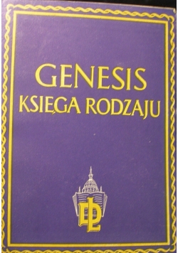 Genesis. Księga Rodzaju.