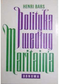 Polityka według Jacques Maritain'a