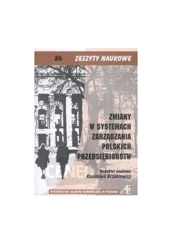 Zmiany w systemach zarządzania polskich przedsiębiorstw
