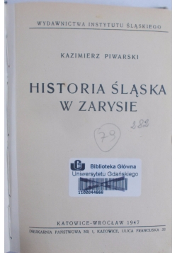 Historia Śląska w zarysie, 1947 r.