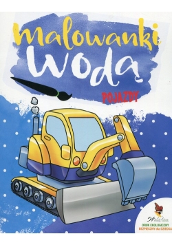 Malowanki wodą Pojazdy