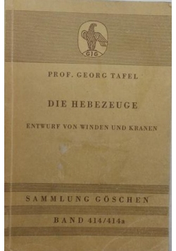 Die Hebezeuge