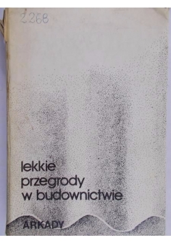 Lekkie przegrody w budownictwie